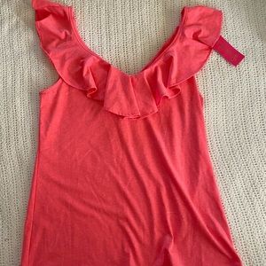 Lilly Pulitzer Ruffle Tank Too